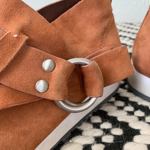 Derek Lam 10 Crosby Suede Brown Slip- Ons - Picture 6 of 8